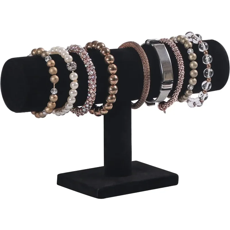 Watches Jewelry Holder - Tバーブレスレットディスプレイスタンド、ジュエリーチェーン、ヘアバンド、時計、ネックレス、時計、ブレスレット、ホルダー、ラック
