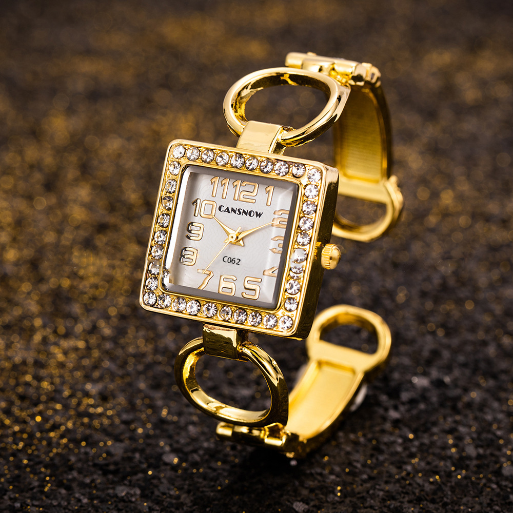 UTHAI W85 レディース腕時計オープンブレスレットウォ - Jewelry Diamond Watches のレビューと価格