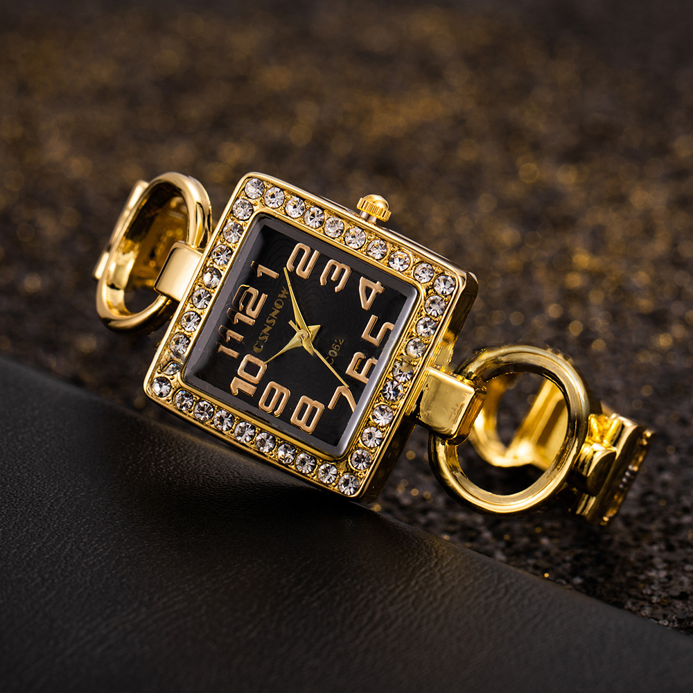 UTHAI W85 レディース腕時計オープンブレスレットウォ - Jewelry Diamond Watches のレビューと価格