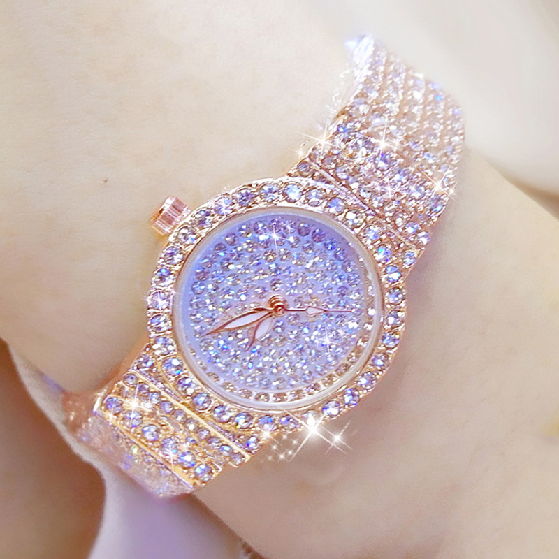 女性のための美しいダイヤモンドの腕時計,小さな腕時計,女性の - Jewelry Diamond Watches のレビューと価格