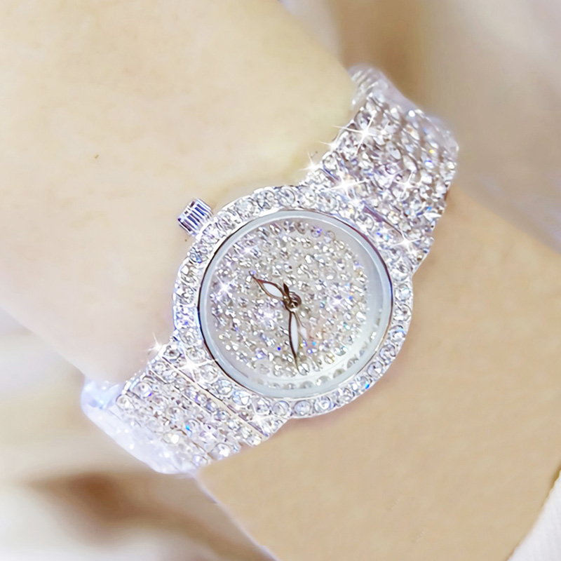 女性のための美しいダイヤモンドの腕時計,小さな腕時計,女性の - Jewelry Diamond Watches のレビューと価格