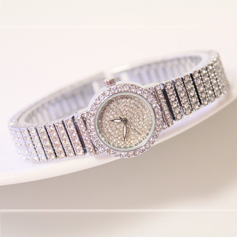 女性のための美しいダイヤモンドの腕時計,小さな腕時計,女性の - Jewelry Diamond Watches のレビューと価格