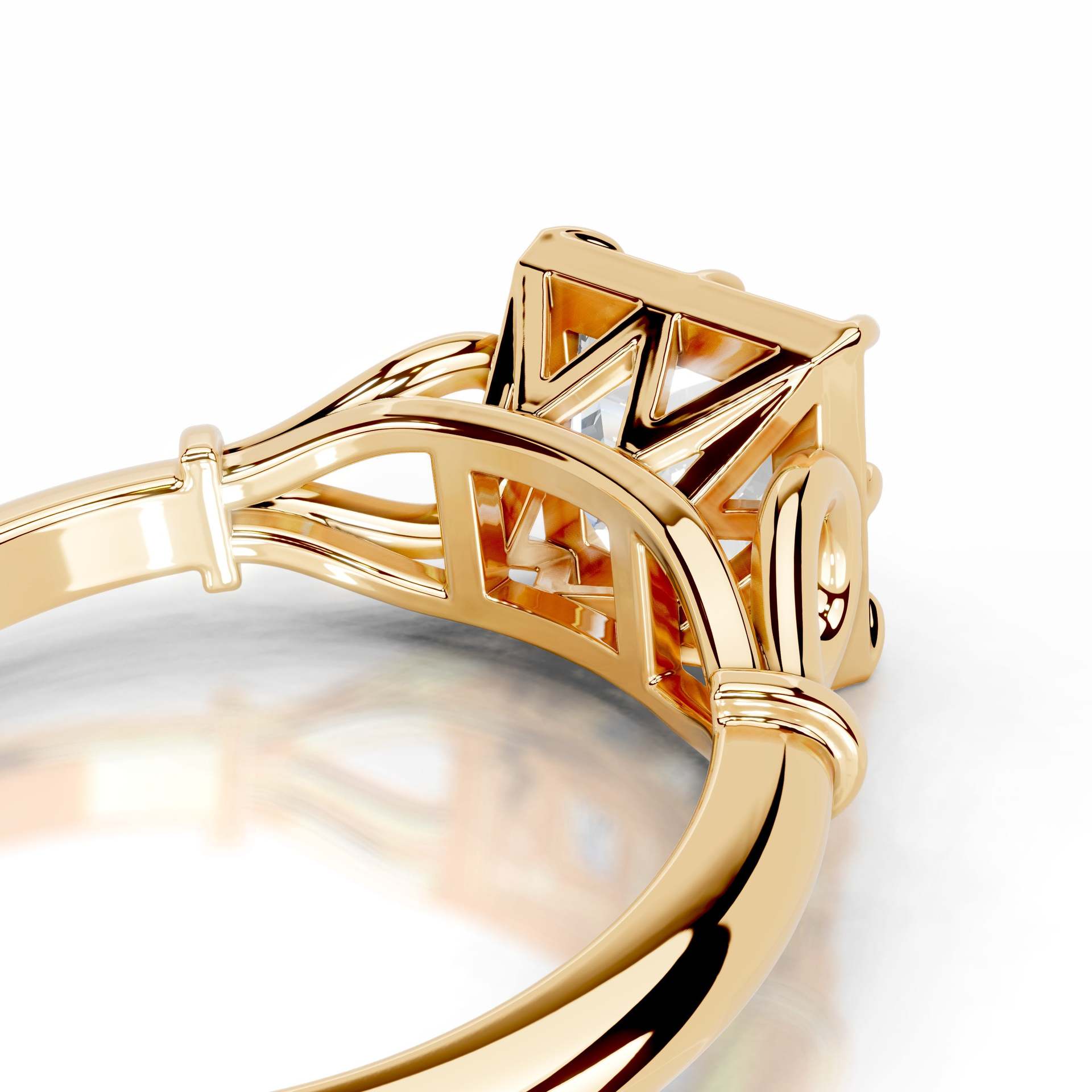 MUSHANカスタムジュエリー 925スターリングシルバーリ - Moissanite Ring のレビューと価格