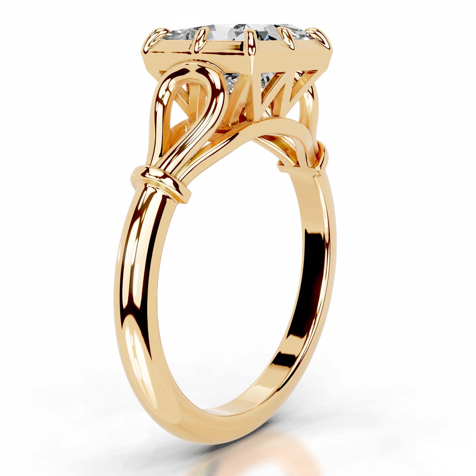 MUSHANカスタムジュエリー 925スターリングシルバーリ - Moissanite Ring のレビューと価格