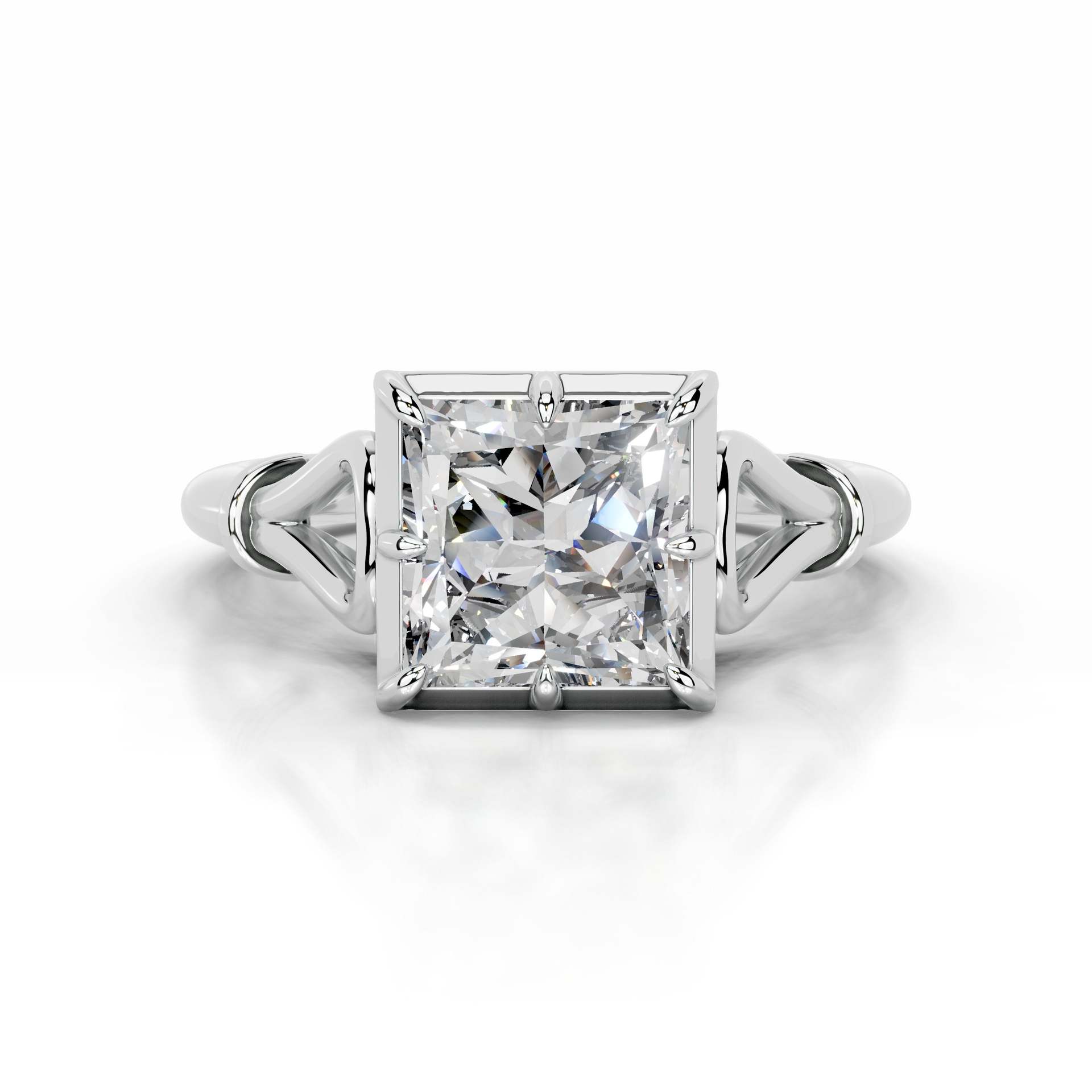 MUSHANカスタムジュエリー 925スターリングシルバーリ - Moissanite Ring のレビューと価格