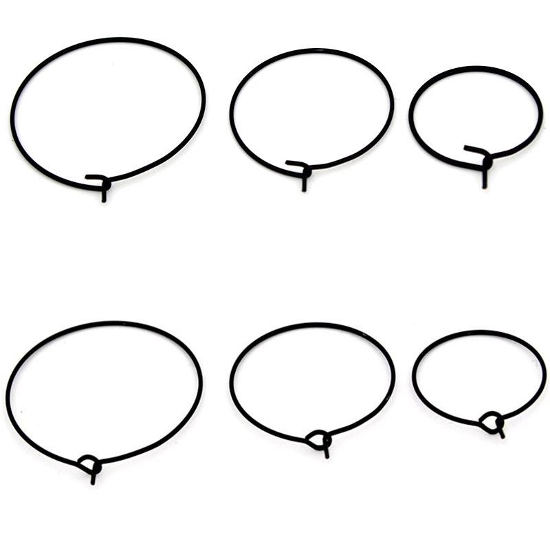 20個入り 20mm 25mm 30mm ステンレス製 ブラ - Hoop Earrings のレビューと価格