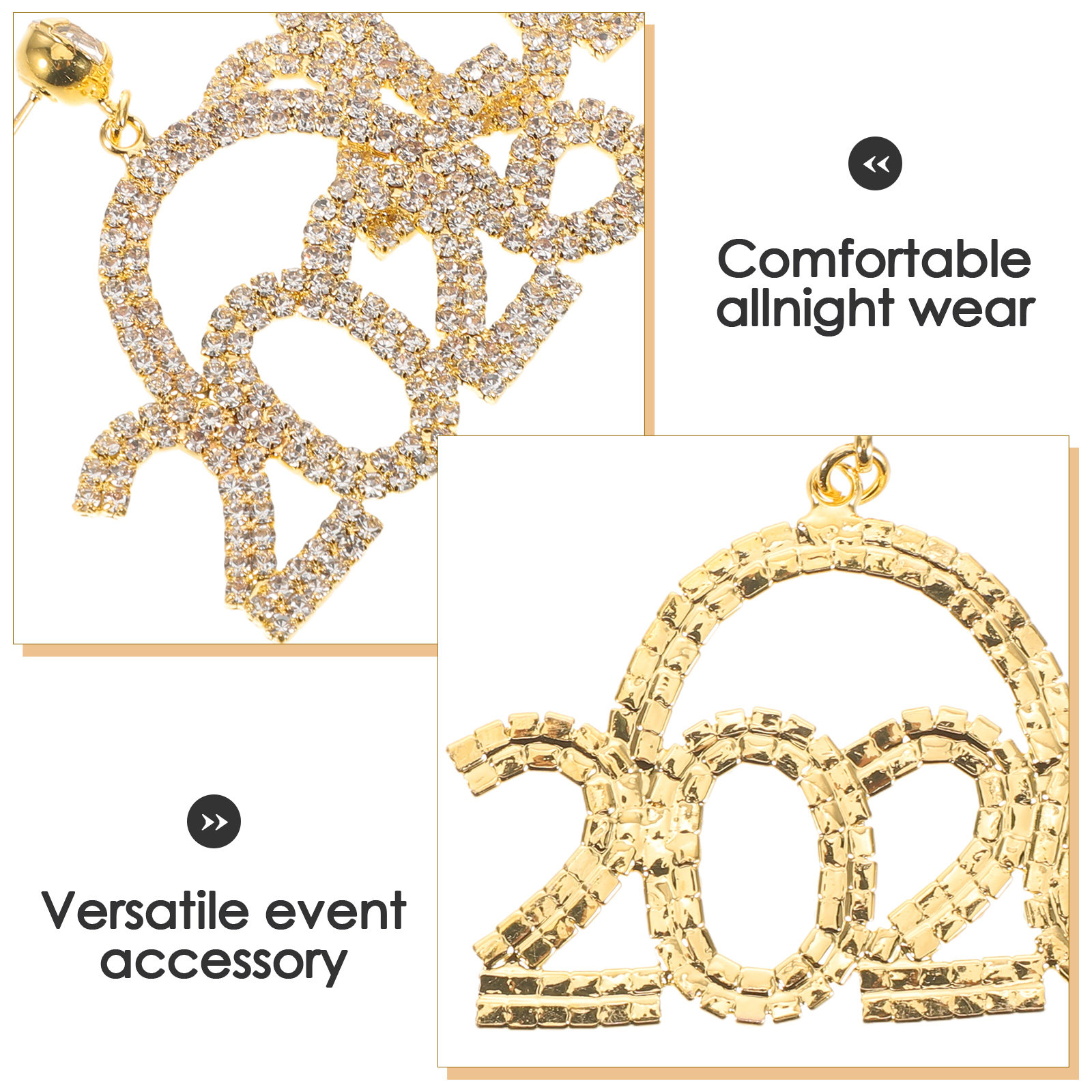 2個セット 2026 ラインストーン ドロップイヤリング 女 - Eve Jewelry & Watches Distribuidor Oficial Rolex のレビューと価格