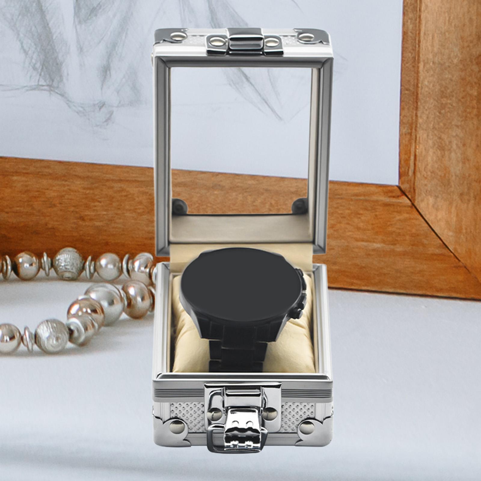 時計ボックスオーガナイザー ジュエリーブレスレット収納 布製 - Jewelry Box Organizer Watches のレビューと価格