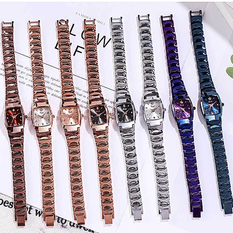 女性ライト高級ブランド腕時計カジュアルダイヤモンド象嵌カレン - Jewelry Diamond Watches のレビューと価格