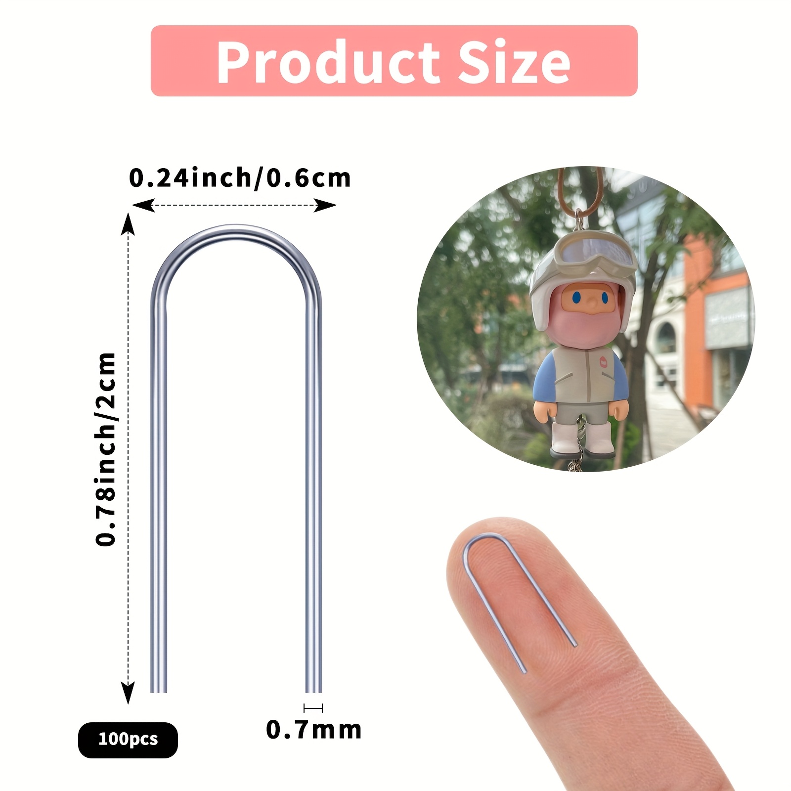 1箱/100個入り U字型チタン鋼製リフティングリングまたは - Titanium Steel Ring のレビューと価格