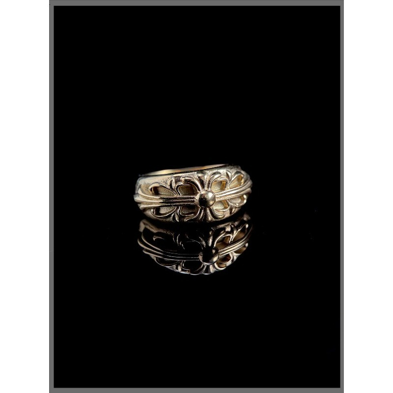 ゴールドアイリスリング ゴシックジュエリー チタン鋼 レディ - Titanium Steel Ring のレビューと価格