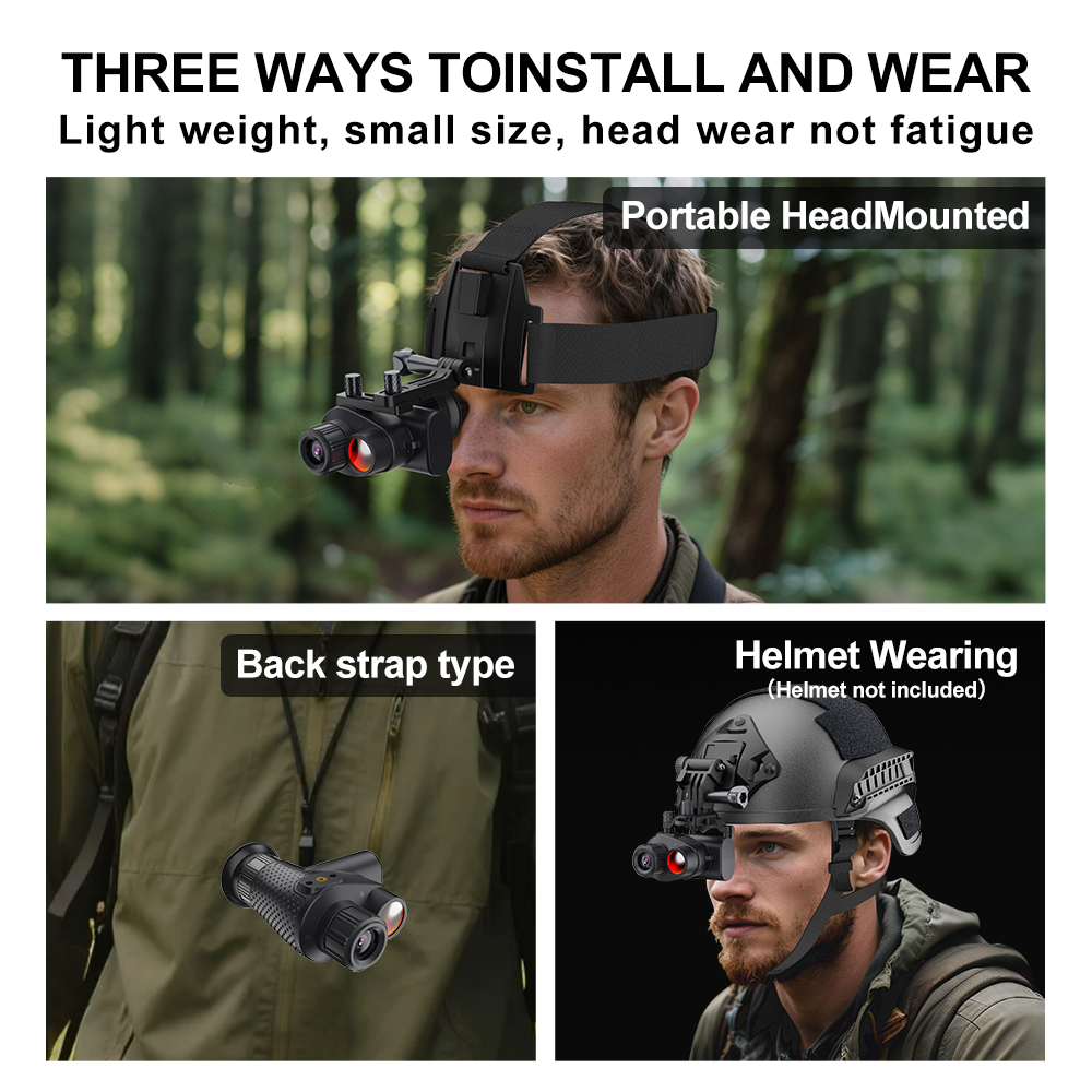 新入荷 4K HD ミニヘッドマウント式 8倍ズーム赤外線望 - Watches & Jewelry Tsukiu のレビューと価格