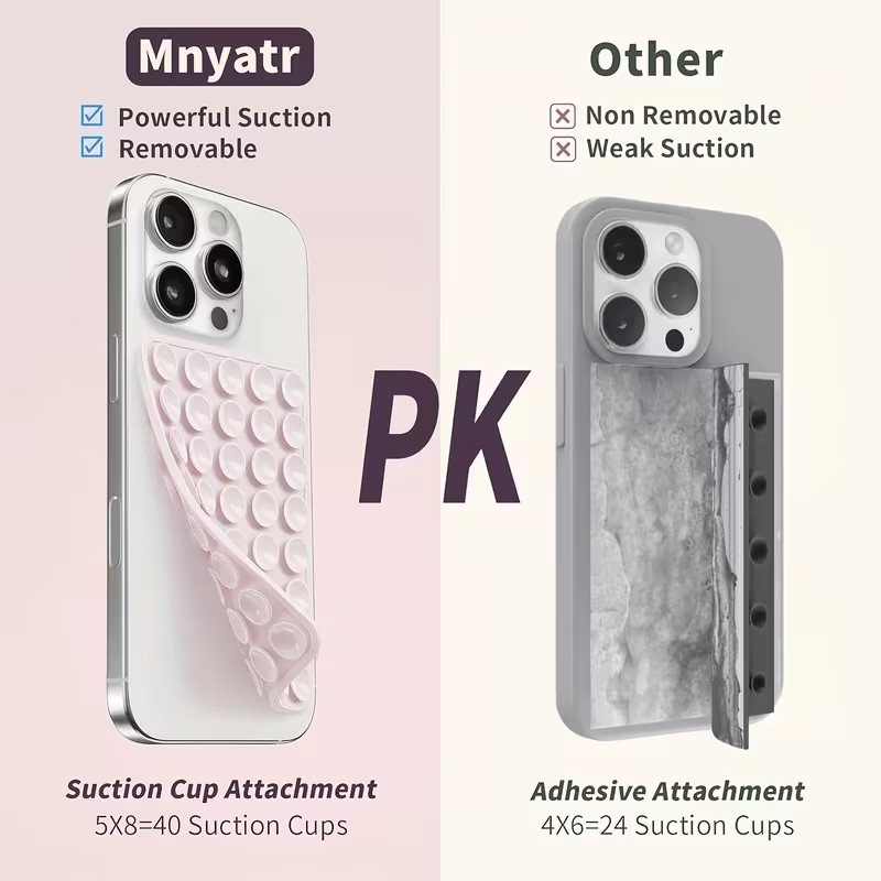 2個パック シリコン製吸盤式スマホホルダー – 角度調整可能 - Watches & Jewelry Tsukiu のレビューと価格