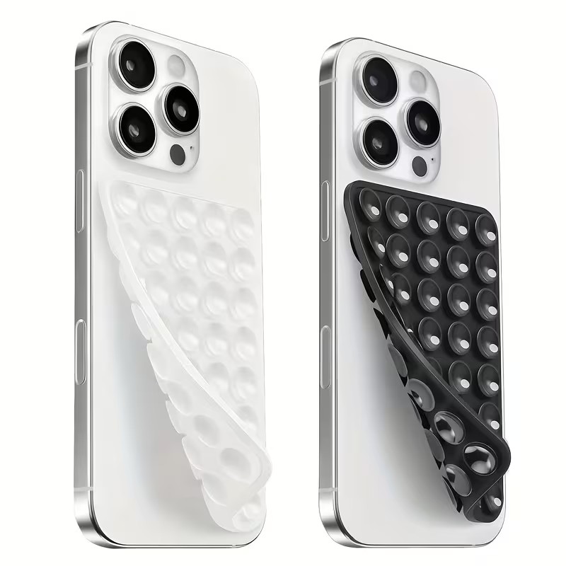 2個パック シリコン製吸盤式スマホホルダー – 角度調整可能 - Watches & Jewelry Tsukiu のレビューと価格