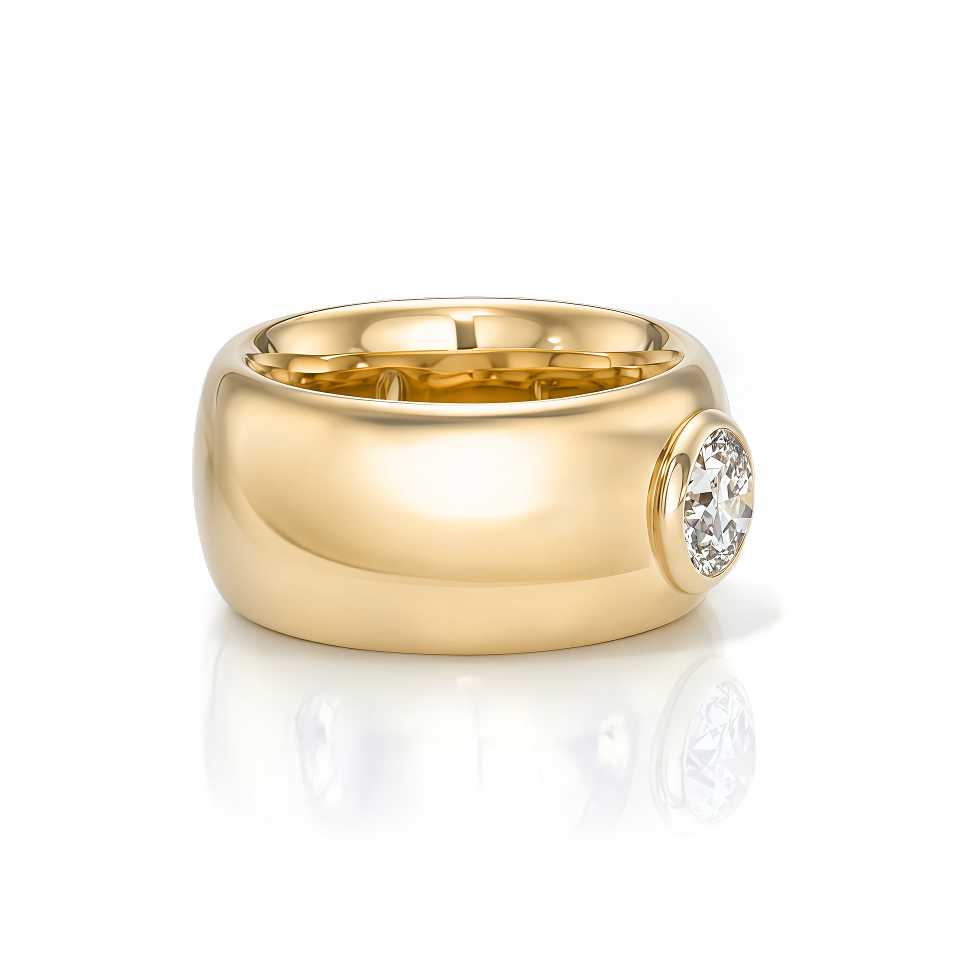 MUSHANカスタムジュエリー 925スターリングシルバーリ - Moissanite Ring のレビューと価格