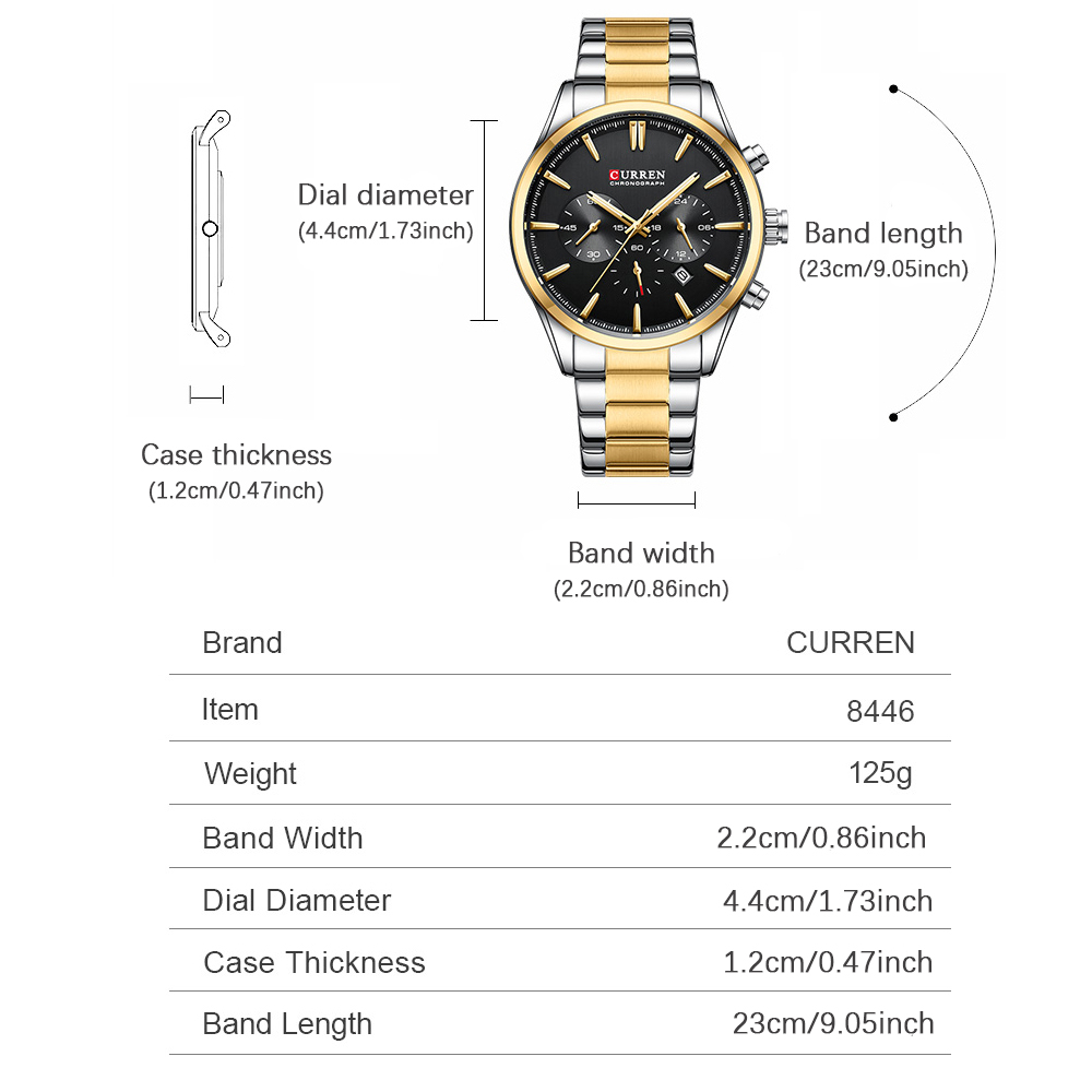 カレンカジュアルクォーツクロノスポーツ腕時計ブランド男性用ス - Jewelry And Watches のレビューと価格