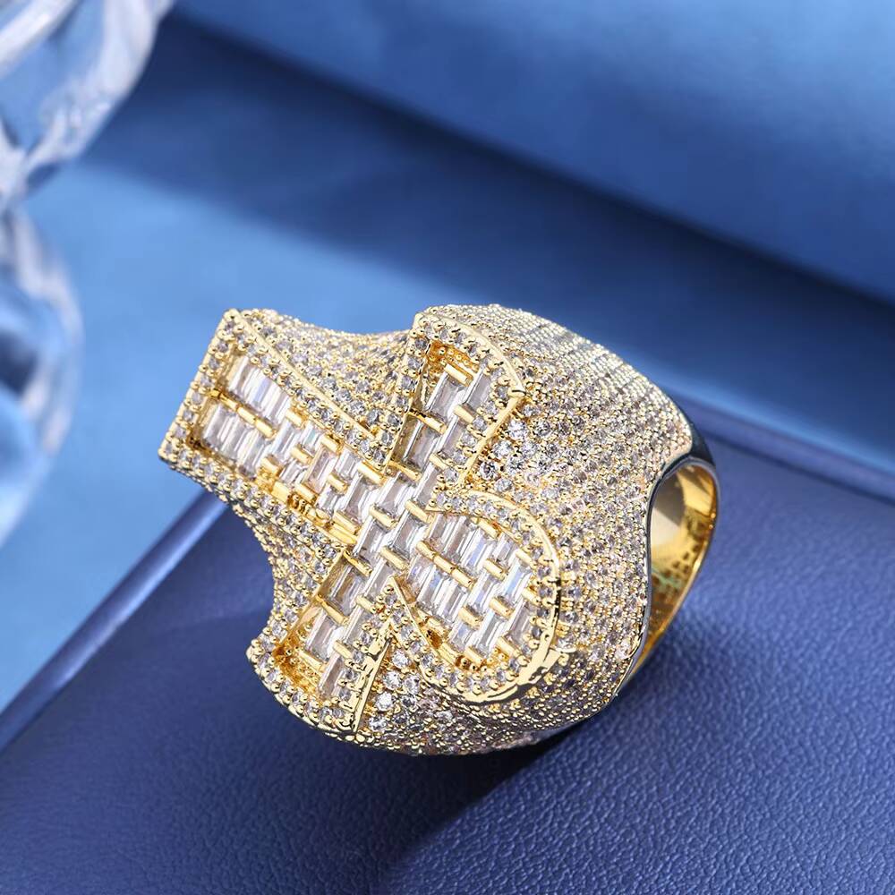 メンズ14金18金ゴールド925シルバーモアサナイトクロスリ - Vvs Jewelry Watches のレビューと価格