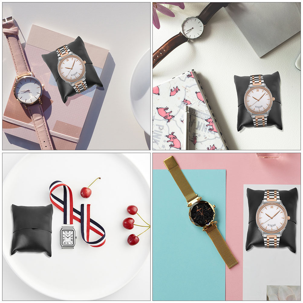 12個入り腕時計ディスプレイ枕 PUジュエリークッション 腕 - Jewelry With Watches のレビューと価格