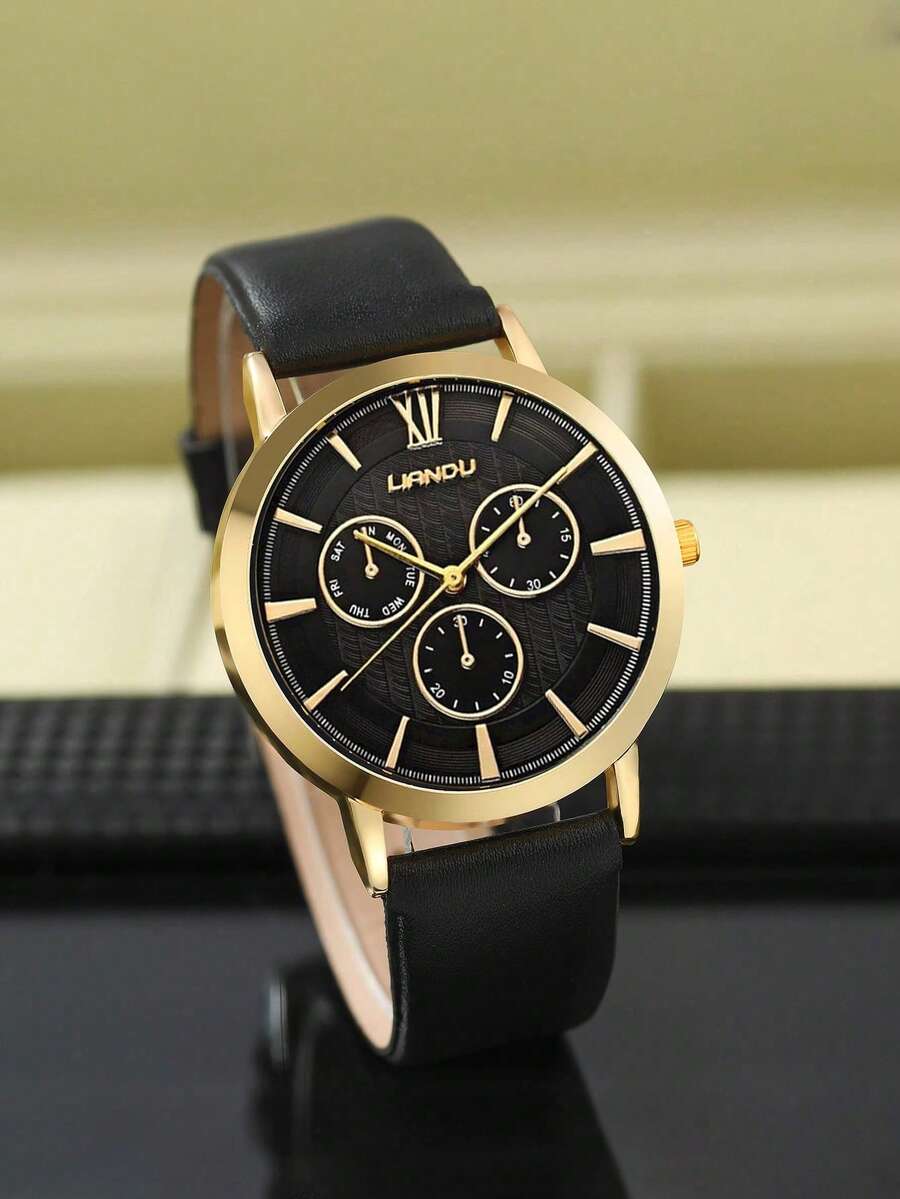 LIANDU LIANDU 1セット メンズファッションカジ - Jewelry With Watches のレビューと価格