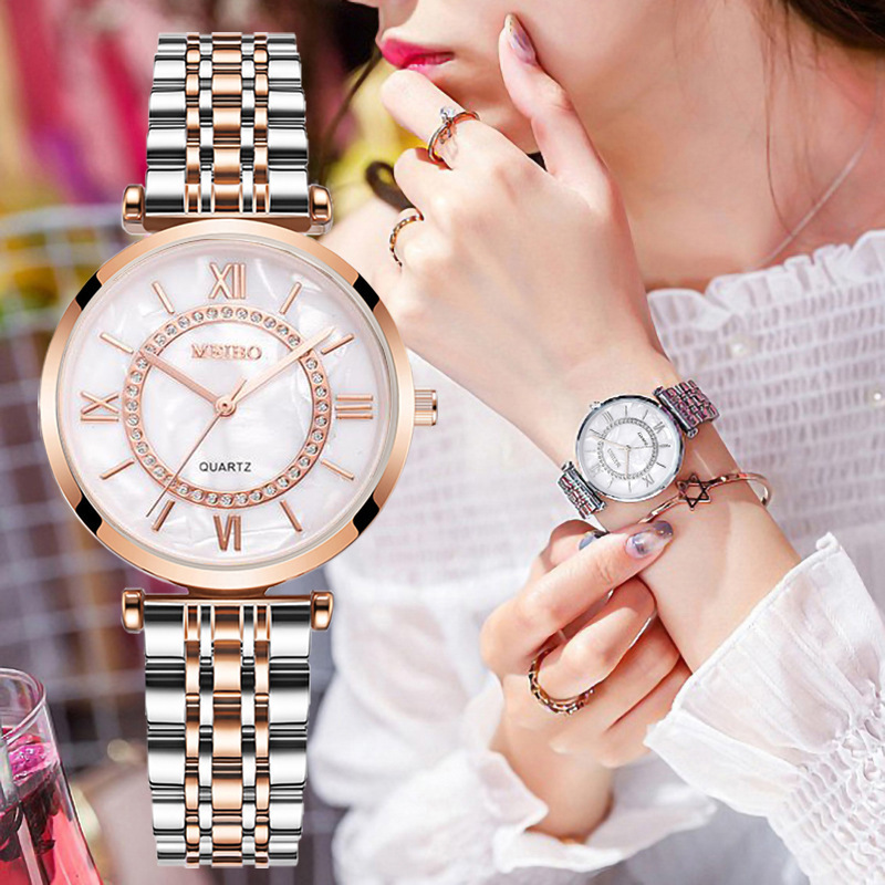 高級クリスタル女性ブレスレット腕時計トップブランドのファッシ - Jewelry Diamond Watches のレビューと価格