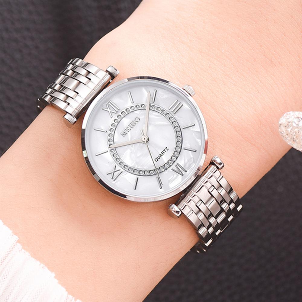 高級クリスタル女性ブレスレット腕時計トップブランドのファッシ - Jewelry Diamond Watches のレビューと価格