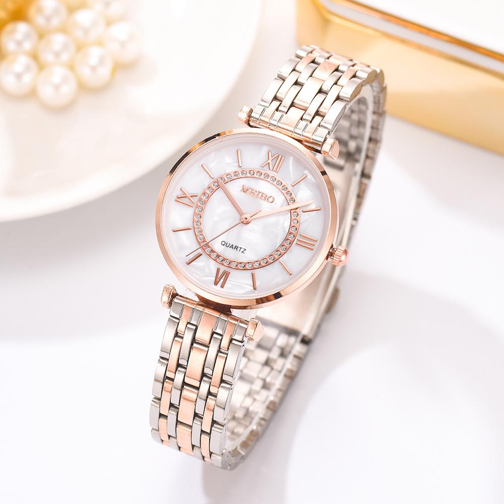 高級クリスタル女性ブレスレット腕時計トップブランドのファッシ - Jewelry Diamond Watches のレビューと価格