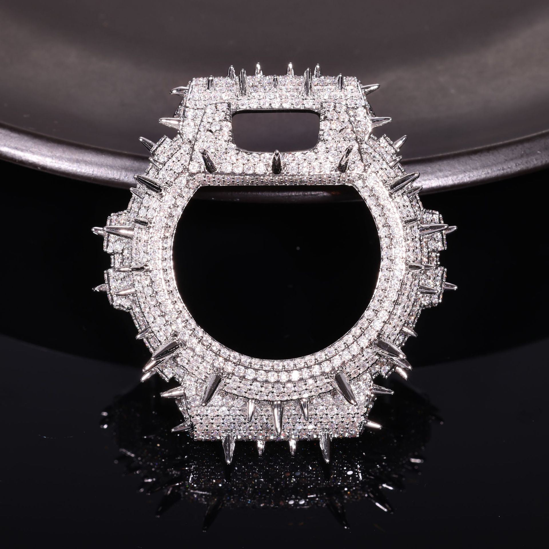 DW6900ケース用VVSモアッサナイト真鍮製腕時計ケース、 - Vvs Jewelry Watches のレビューと価格