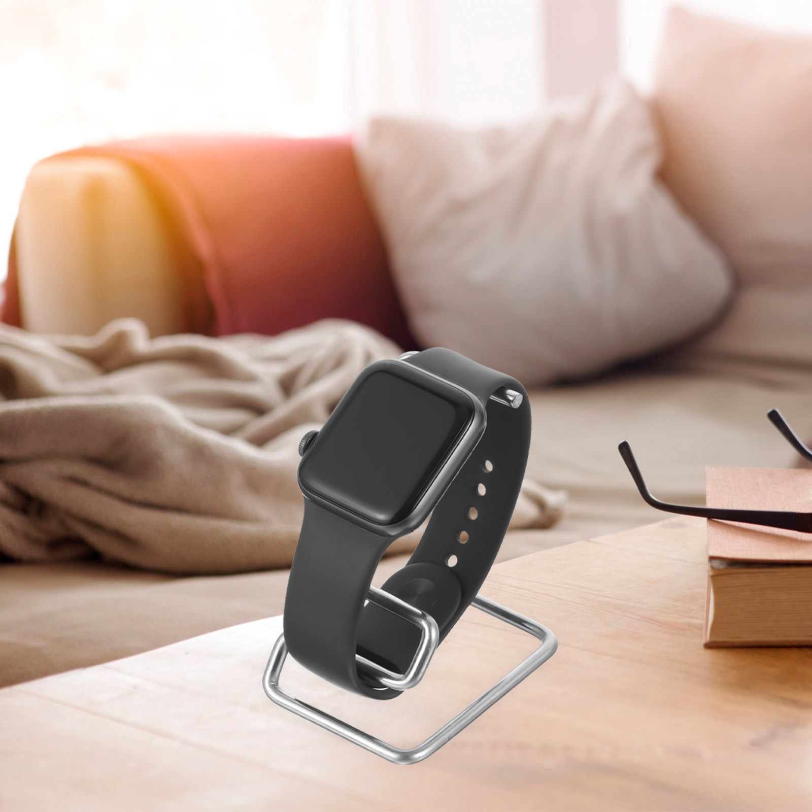 ステンレス製腕時計ディスプレイスタンド 男女兼用 軽量コンパ - Watches Jewelry Holder のレビューと価格