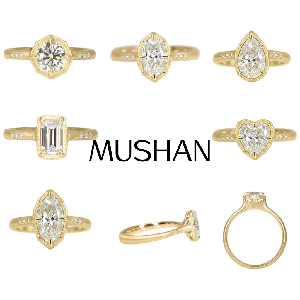 MUSHAN カスタムジュエリー 925 スターリングシルバ - Moissanite Ring のレビューと価格