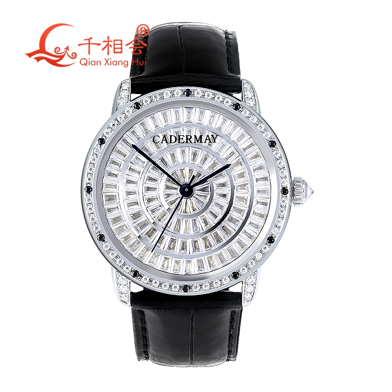 メンズメカニカル腕時計,高級バゲットウォッチ,ホワイト,メン - Vvs Jewelry Watches のレビューと価格