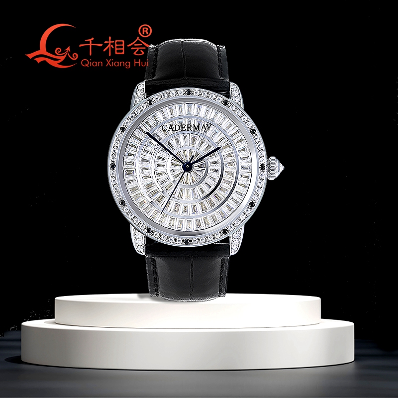 メンズメカニカル腕時計,高級バゲットウォッチ,ホワイト,メン - Vvs Jewelry Watches のレビューと価格