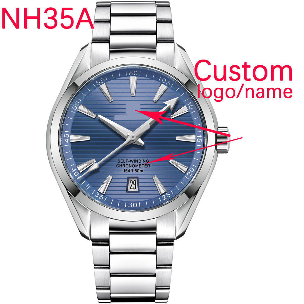 高級NH35ムーブメントカスタムロゴ41mmメンズスポーツ自 - Jewelry And Watches のレビューと価格