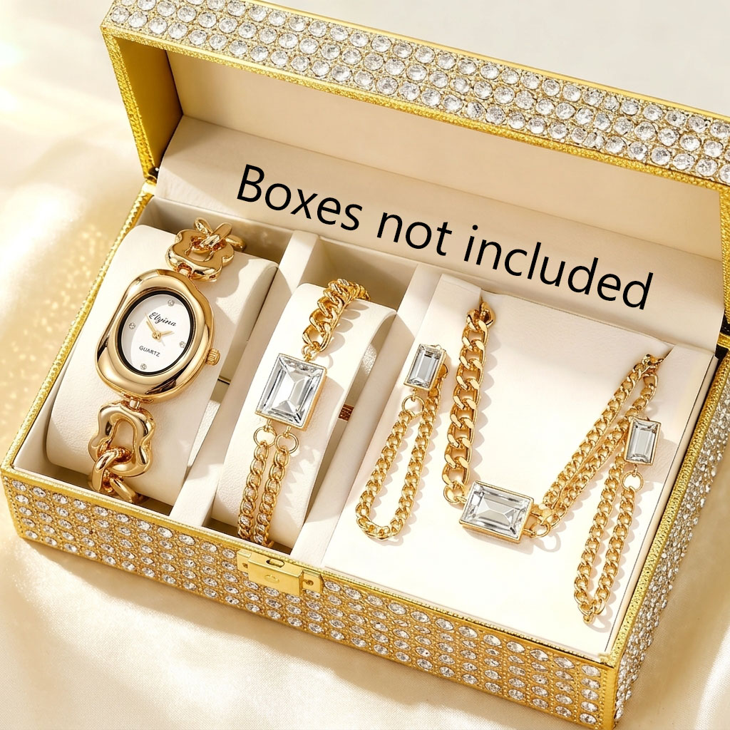 5個セット ファッション イレギュラー レディース クォーツ - Jewelry Box Organizer Watches のレビューと価格