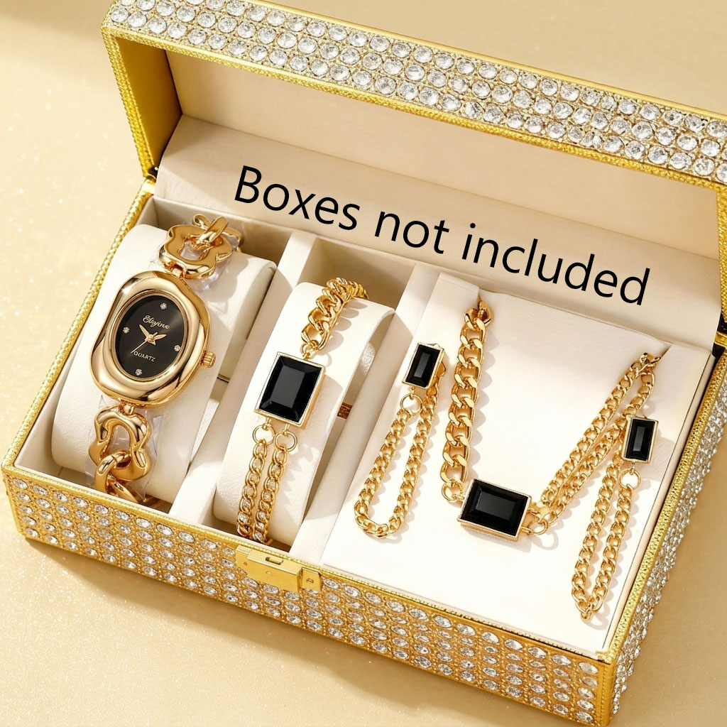 5個セット ファッション イレギュラー レディース クォーツ - Jewelry Box Organizer Watches のレビューと価格