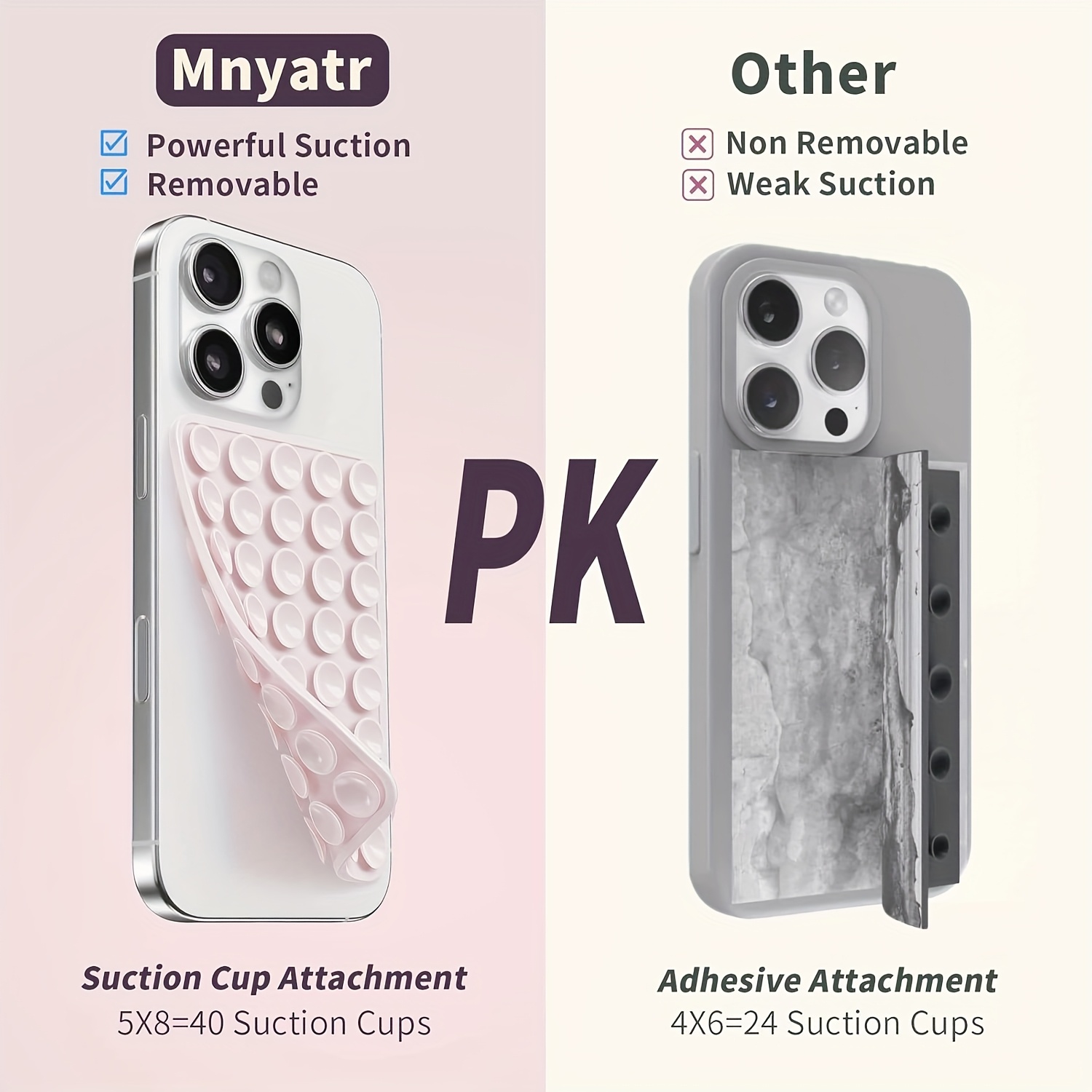 2個入り両面シリコン吸盤式スマホスタンド iPhone/An - Watches & Jewelry Tsukiu のレビューと価格