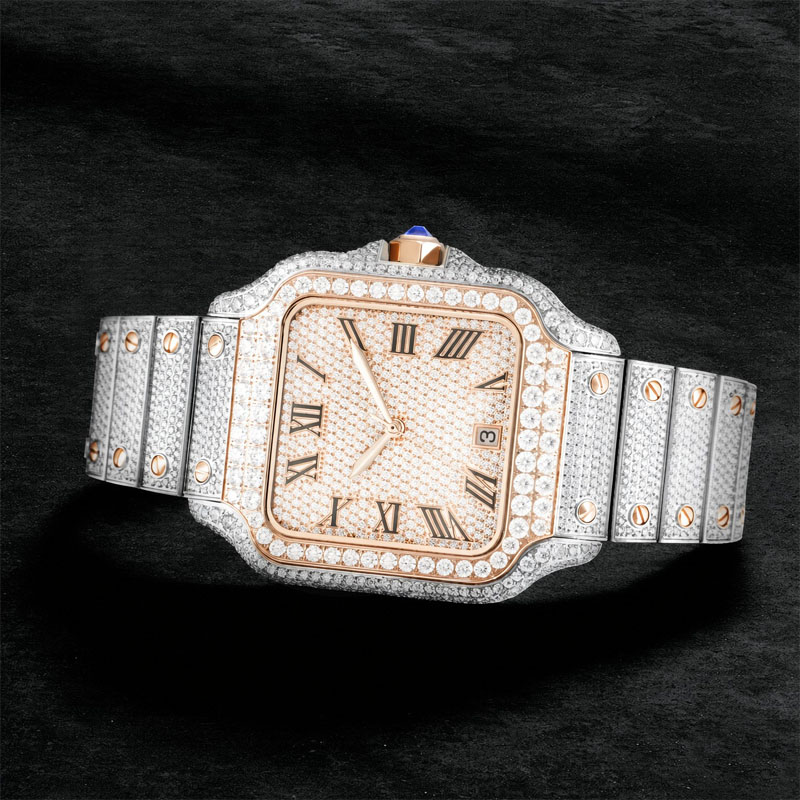 ラグジュアリーVVSモアサナイトウォッチ メンズ用 機械式ミ - Vvs Jewelry Watches のレビューと価格